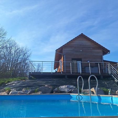 Le Chalet Avec Piscine - אוברנאי מראה חיצוני תמונה